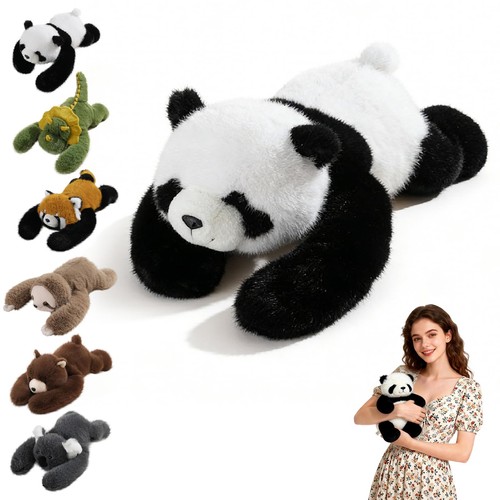 Weighted panda plush teddy - weighted,