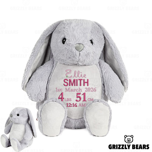 Personalised plush teddy - personalised,