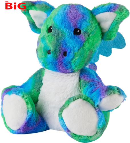 Plush rainbow dragon - plush,