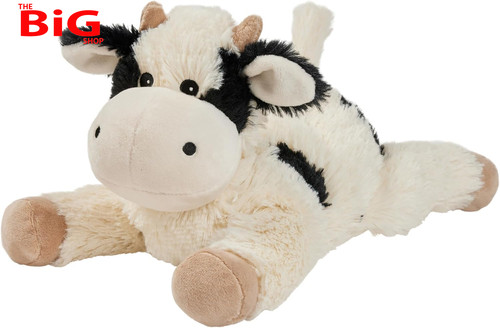 Plush laying cow microwavable - plush,