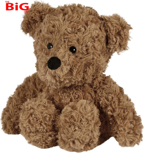 Junior plush brown curly bear - junior,