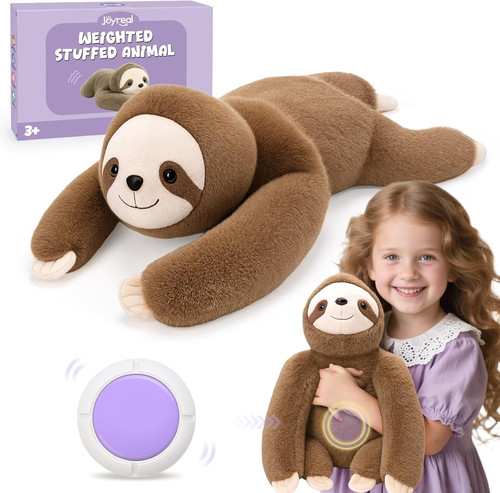 Weighted plush sensory - plush, sloth