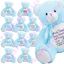 Large Blue Baby Bear