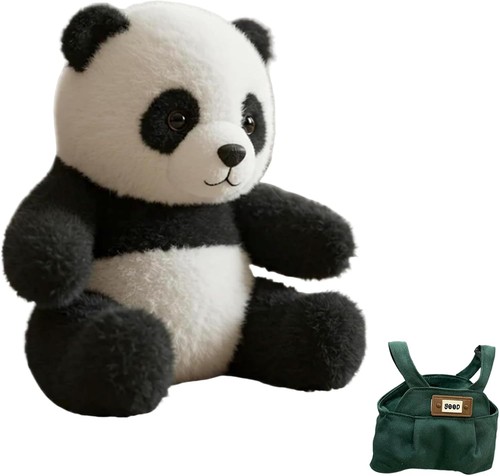 Weighted panda plush - weighted, plush,