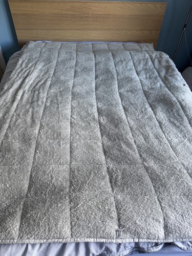 Dunelm teddy weighted blanket - dunelm,