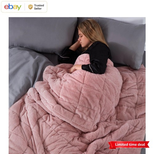 Weighted blanket teddy fleece - weighted,
