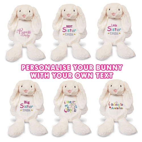 Large personalised bunny - personalised,
