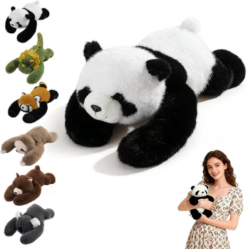Weighted panda plush teddy - panda,