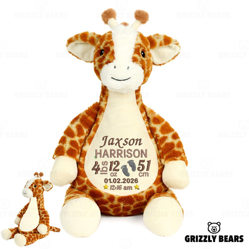 Personalised plush 40cm teddy - personalised,